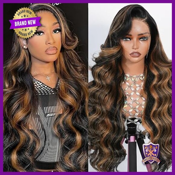 Human Hair Lace Front Wig 13x4 Full Frontal 200 Density Pre-Plucked main image 5
